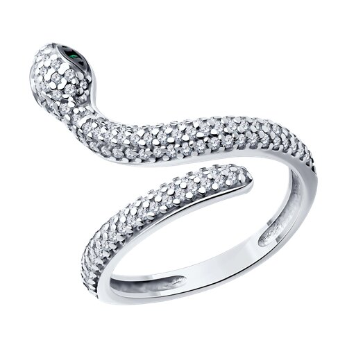 Кольцо SOKOLOV - Серебро 925, Фианит (арт. 94013852)