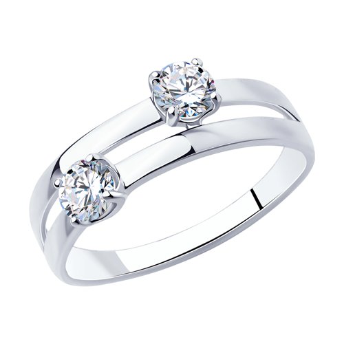 Кольцо SOKOLOV - Серебро 925, Фианит (арт. 94013086)