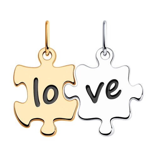 Подвеска Diamant - Серебро 925, Эмаль (арт. 94-130-01519-1)