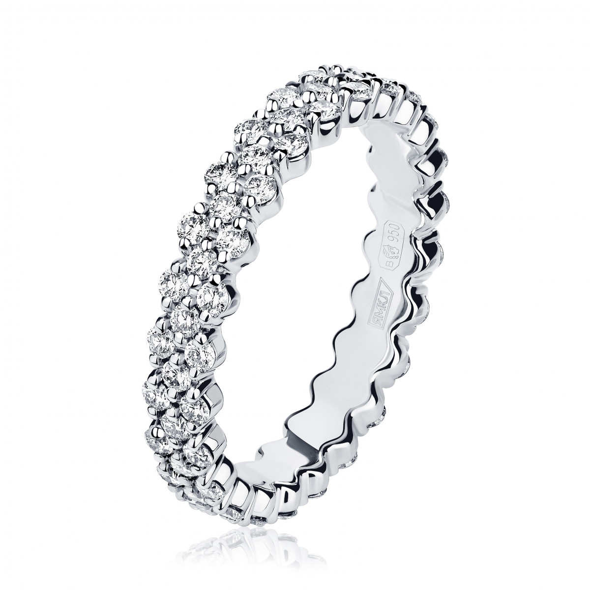 Кольцо Platinum Lab. - Платина 950 (арт. ПК-238-01)