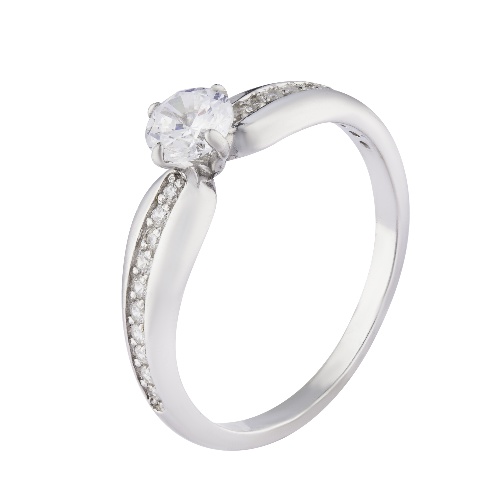 Кольцо Мастер Клио - Серебро 925, Фианит (арт. 22К0068Д)