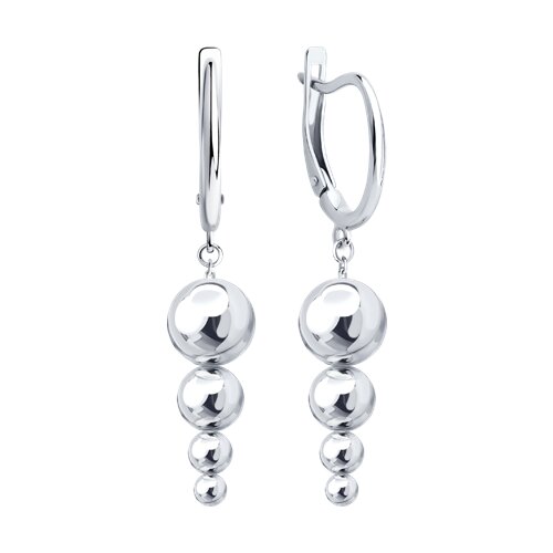 Серьги Diamant - Серебро 925 (арт. 94-121-00393-1)