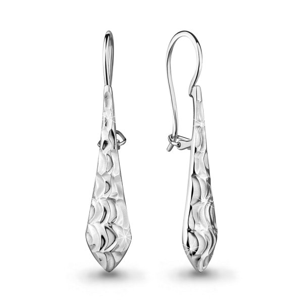 Серьги Аквамарин - Серебро 925 (арт. 33989.5)