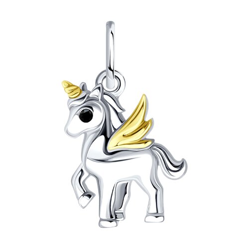 Подвеска SOKOLOV - Серебро 925, Фианит (арт. 94033346)