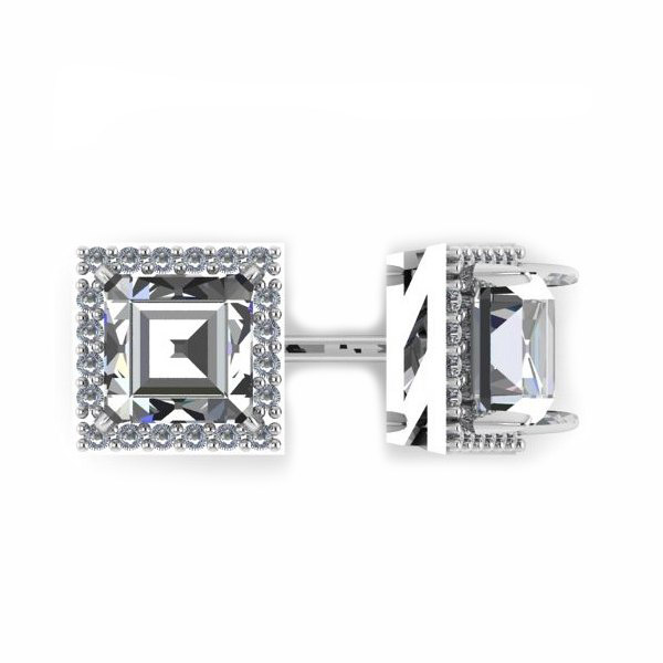 Серьги POKROVSKY - Серебро 925, Фианит (арт. 6002185-00775)