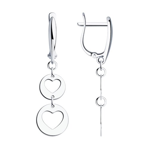 Серьги Diamant - Серебро 925 (арт. 94-121-01420-1)