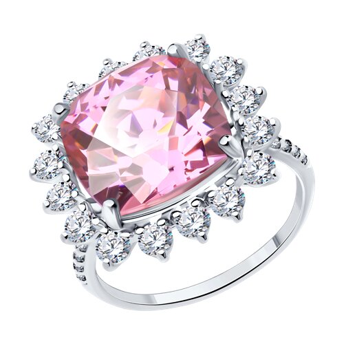 Кольцо SOKOLOV - Серебро 925, Фианит (арт. 94013866)