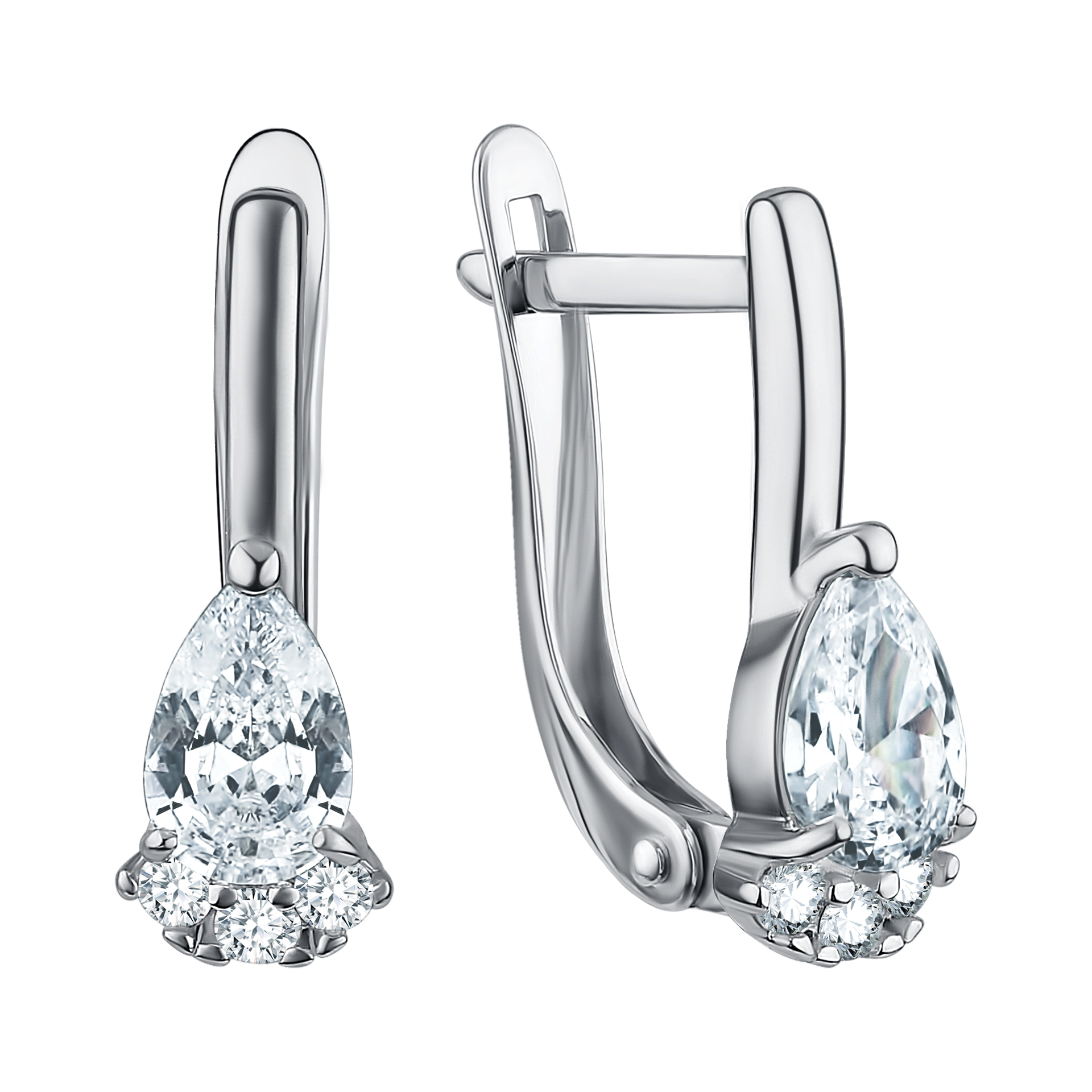 Серьги Talant - Серебро 925, Фианит (арт. 10-72-0001-11807)