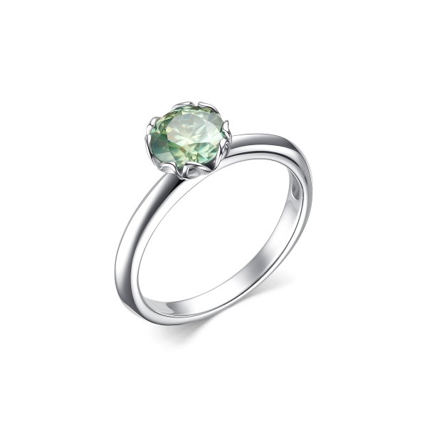 Кольцо Дар - Серебро 925, Синтетический муассанит (арт. К-5067рс16139)