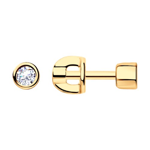 Серьги SOKOLOV - Серебро 925, Фианит (арт. 93021182)