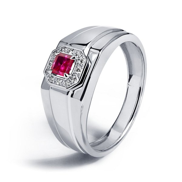 Кольцо Platinum Lab. - Платина 950 (арт. ПК-277Р-01)