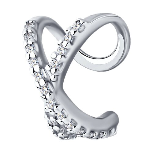 Серьга SOKOLOV - Серебро 925, Фианит (арт. 94170243)