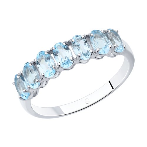 Кольцо SOKOLOV - Серебро 925, Топаз (арт. 92010892)