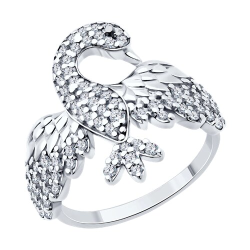 Кольцо SOKOLOV - Серебро 925, Фианит (арт. 94014073)