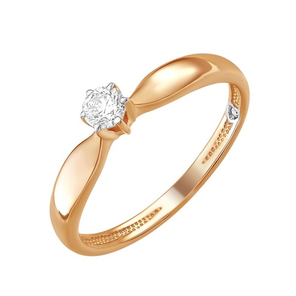 Кольцо ООО "Новый Бриллиант" - Золото 585, Бриллиант (арт. 113100149)