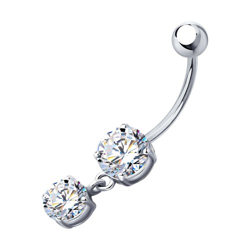 Пирсинг SOKOLOV - Серебро 925, Фианит (арт. 94060044)