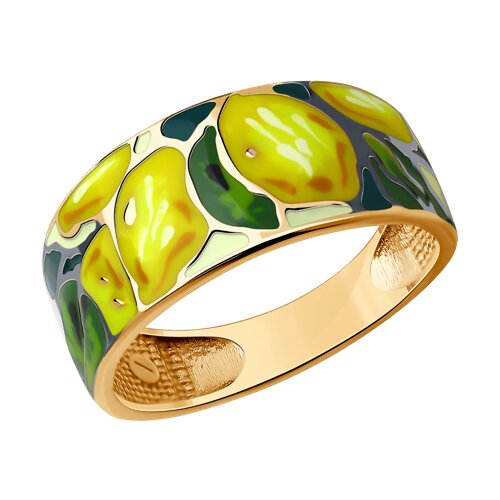 Кольцо SOKOLOV - Серебро 925, Эмаль (арт. 93011095)