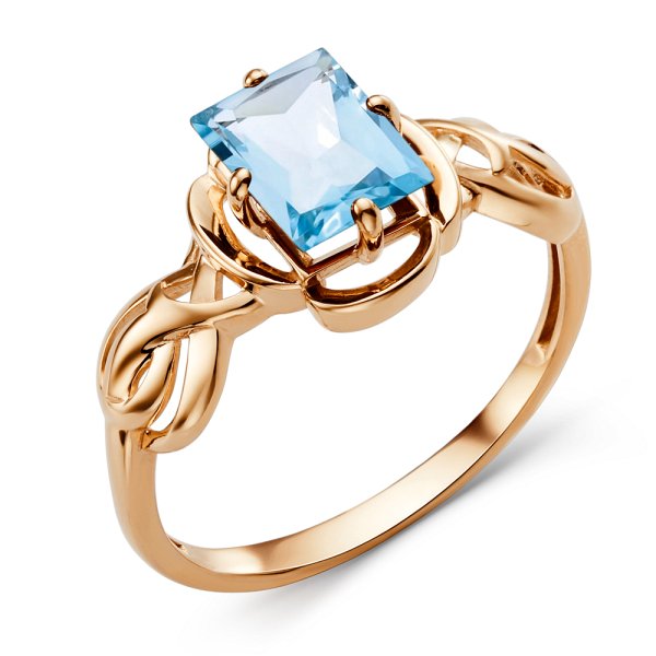 Кольцо ЮФ Династия - Золото 375, Синтетический ситалл (арт. 010251-5310)