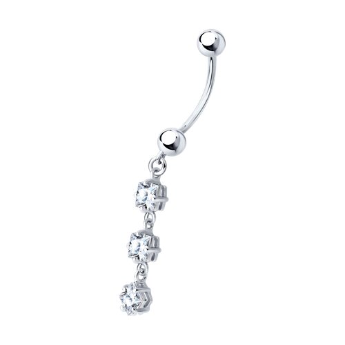 Пирсинг SOKOLOV - Серебро 925, Фианит (арт. 94060012)