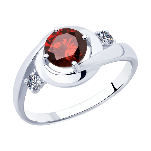 Кольцо SOKOLOV - Серебро 925, Фианит (арт. 94012872)