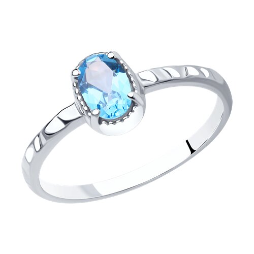 Кольцо SOKOLOV - Серебро 925, Топаз (арт. 92012088)