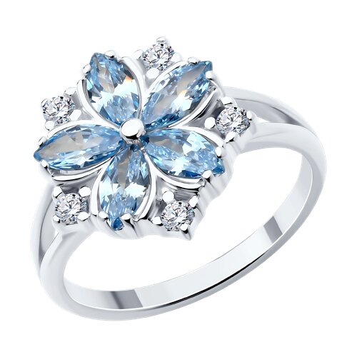 Кольцо SOKOLOV - Серебро 925, Фианит (арт. 94014192)