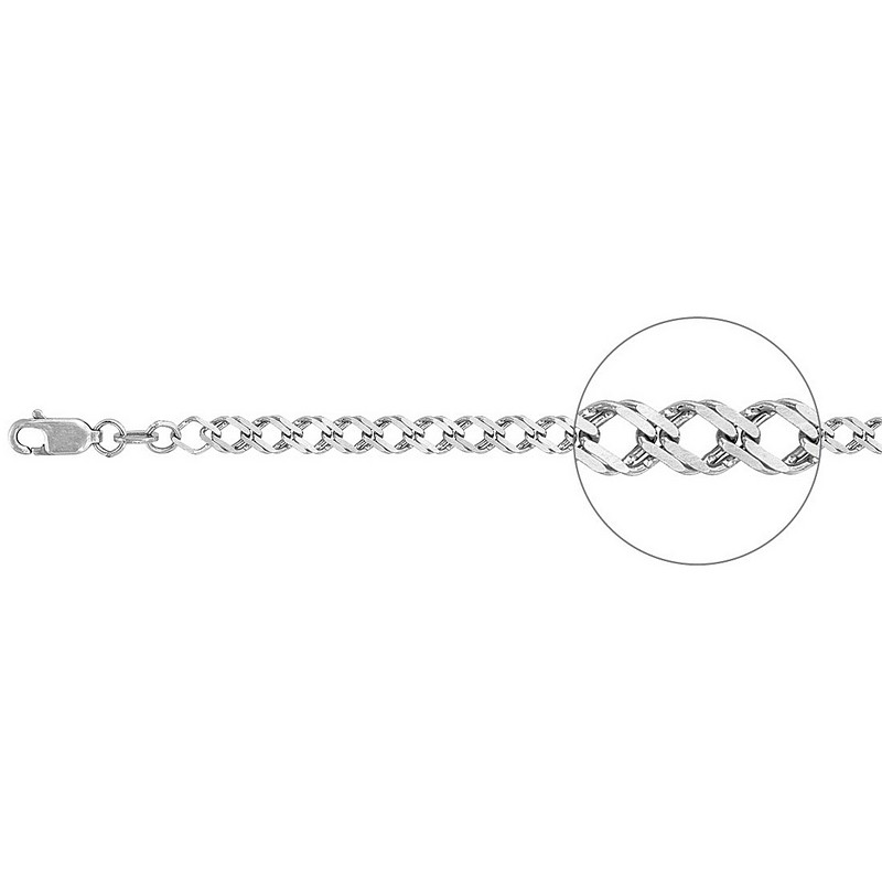 Браслет Красцветмет - Серебро 925 (арт. НБ22-076-3#0.60)