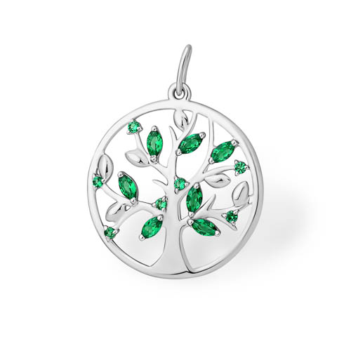 Подвеска EFREMOV - Серебро 925, Фианит (арт. 1310011020-5)