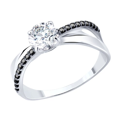 Кольцо SOKOLOV - Серебро 925, Фианит (арт. 94014634)