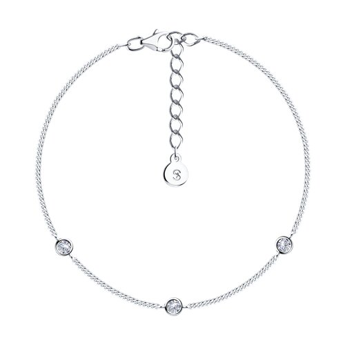 Браслет SOKOLOV - Серебро 925, Фианит (арт. 94050963)