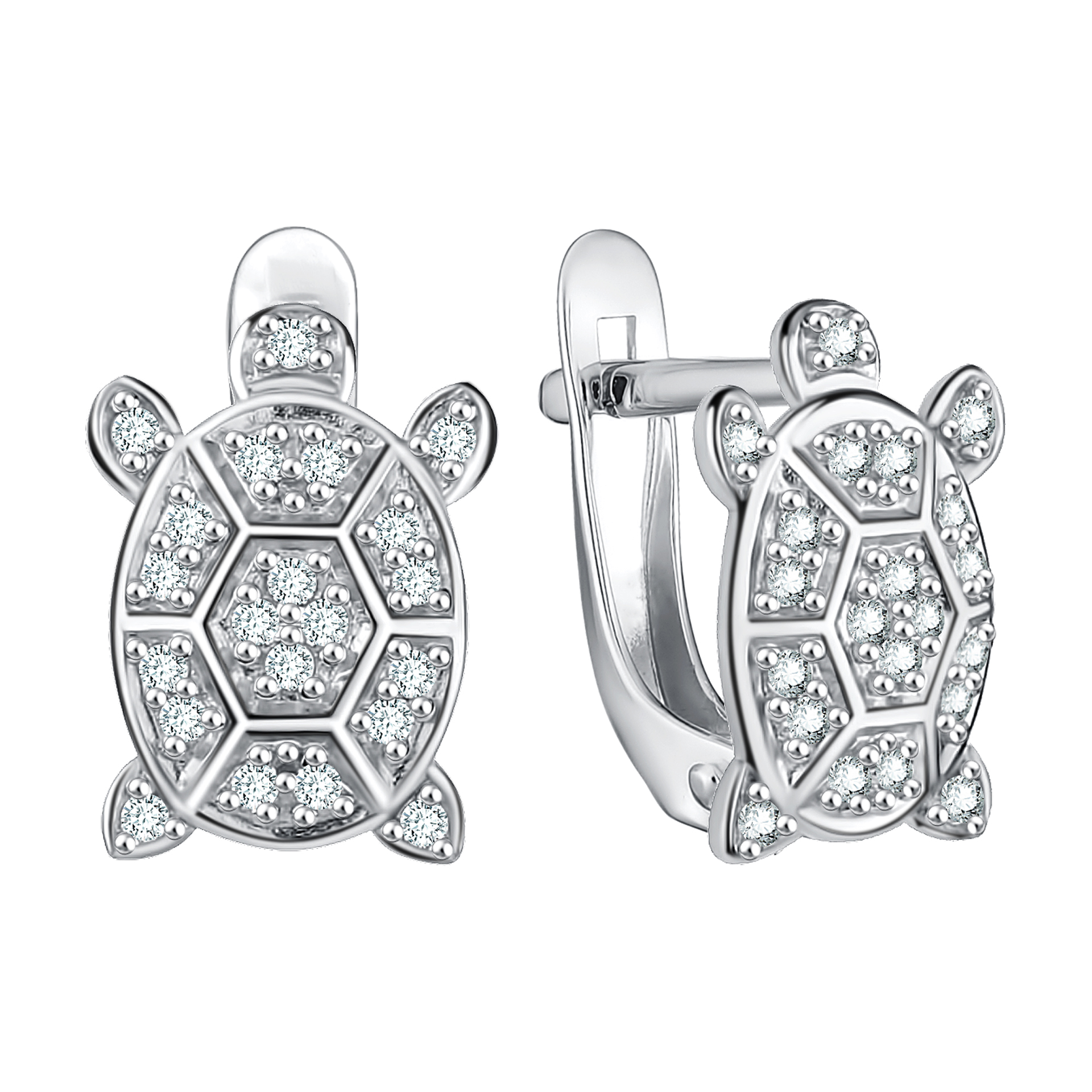 Серьги Talant - Серебро 925, Фианит (арт. 13-72-0001-27128)