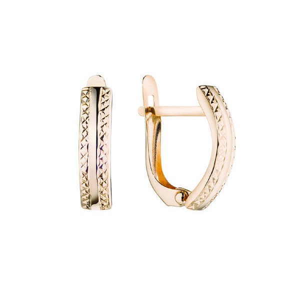 Серьги ГолдиКа - Золото 585 (арт. СГ-181015-2)