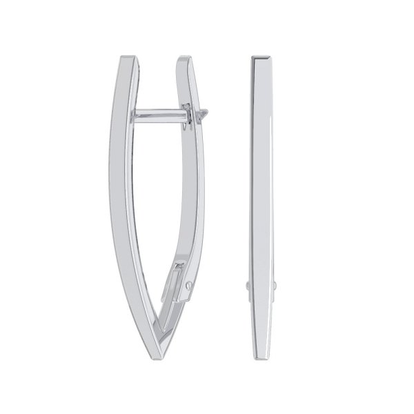 Серьги POKROVSKY - Серебро 925, Фианит (арт. 0201708-00245)