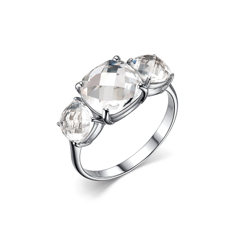 Кольцо Дар - Серебро 925, Горный хрусталь (арт. К-5065рб429)