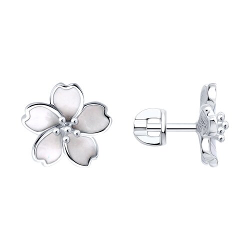 Серьги SOKOLOV - Серебро 925, Эмаль (арт. 94027276)