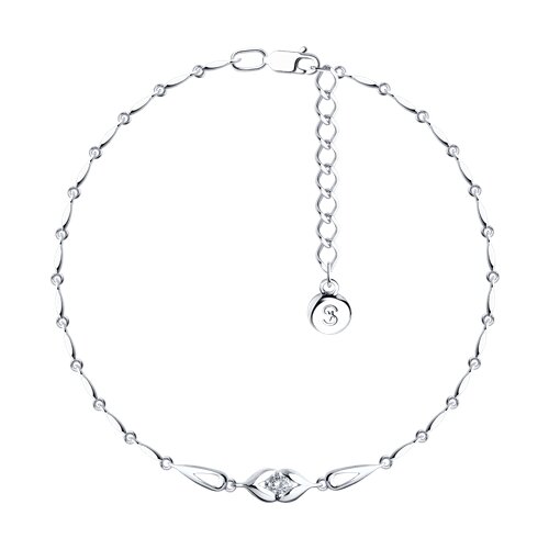 Браслет SOKOLOV - Серебро 925, Фианит (арт. 94050306)