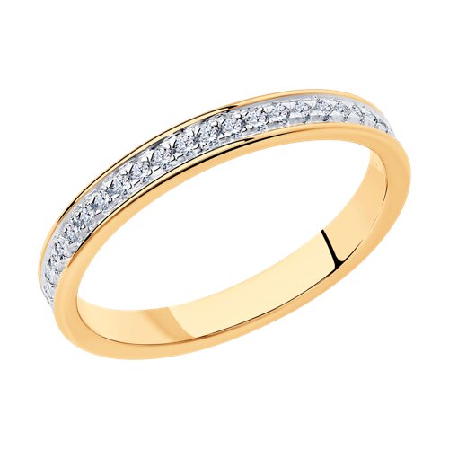 Кольцо SOKOLOV - Серебро 925, Фианит (арт. 93010750)