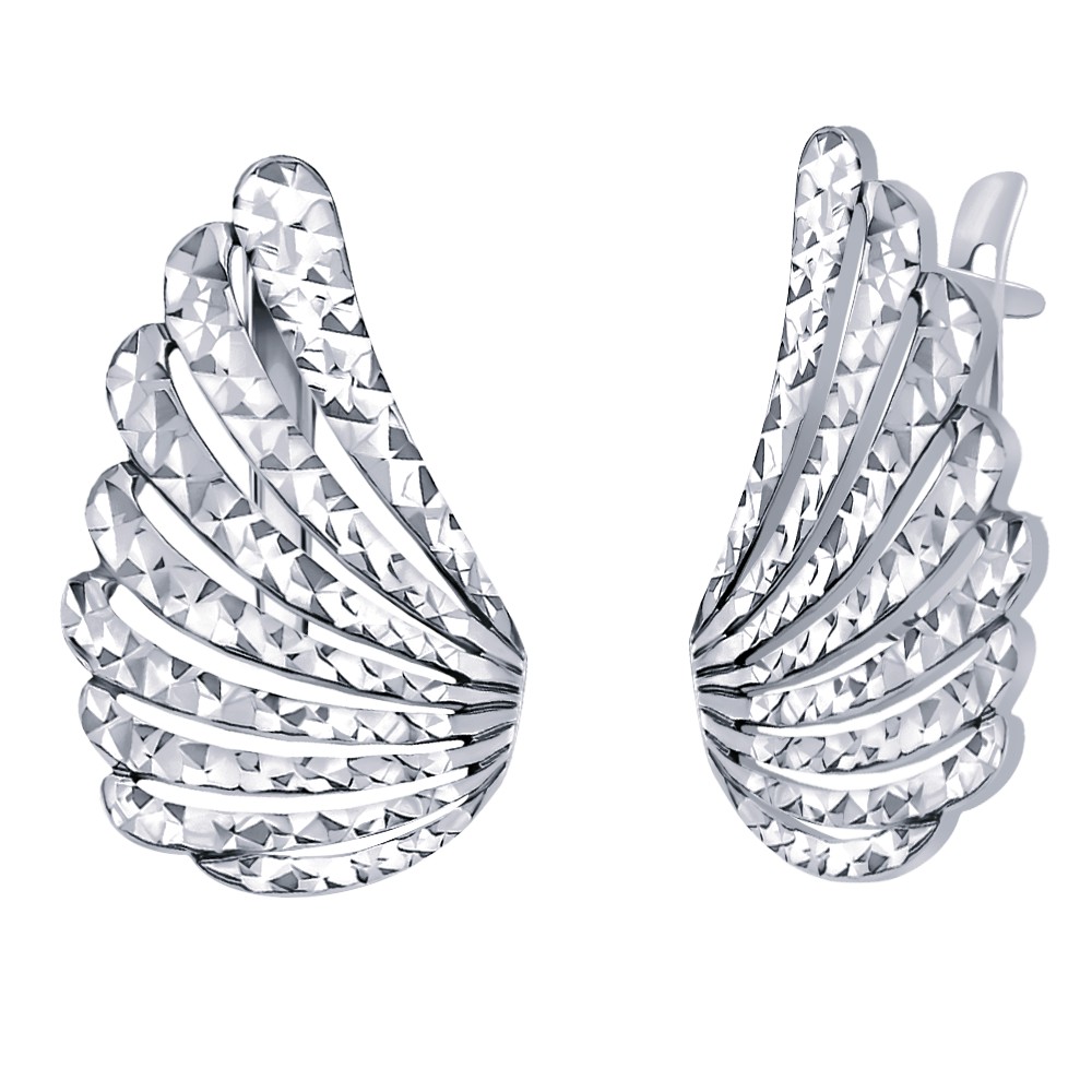 Серьги Атолл - Серебро 925 (арт. 20008а-925)