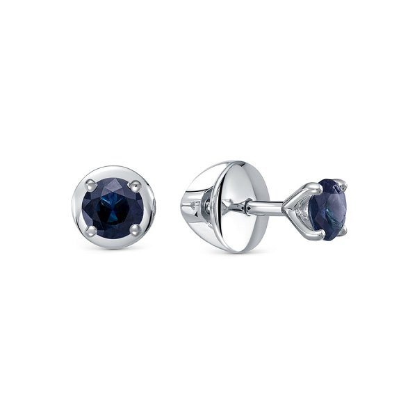 Серьги Platinum Lab. - Платина 950 (арт. ПС-010С-05)