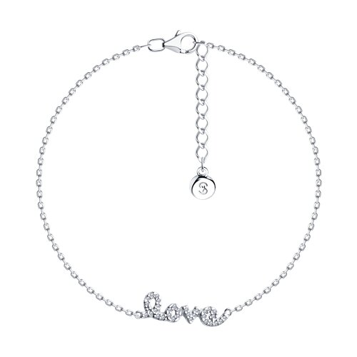 Браслет SOKOLOV - Серебро 925, Фианит (арт. 94051020)