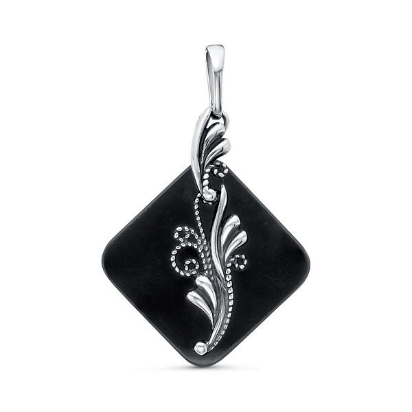 Подвеска Красная пресня - Серебро 925, Стекло (арт. 53613364)