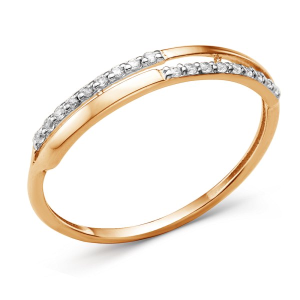 Кольцо ЮФ Династия - Золото 375, Фианит (арт. 000561-5102)