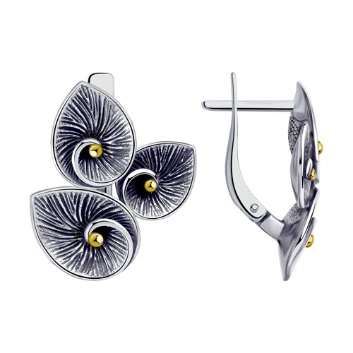 Серьги Diamant - Серебро 925 (арт. 95-120-00363-1)