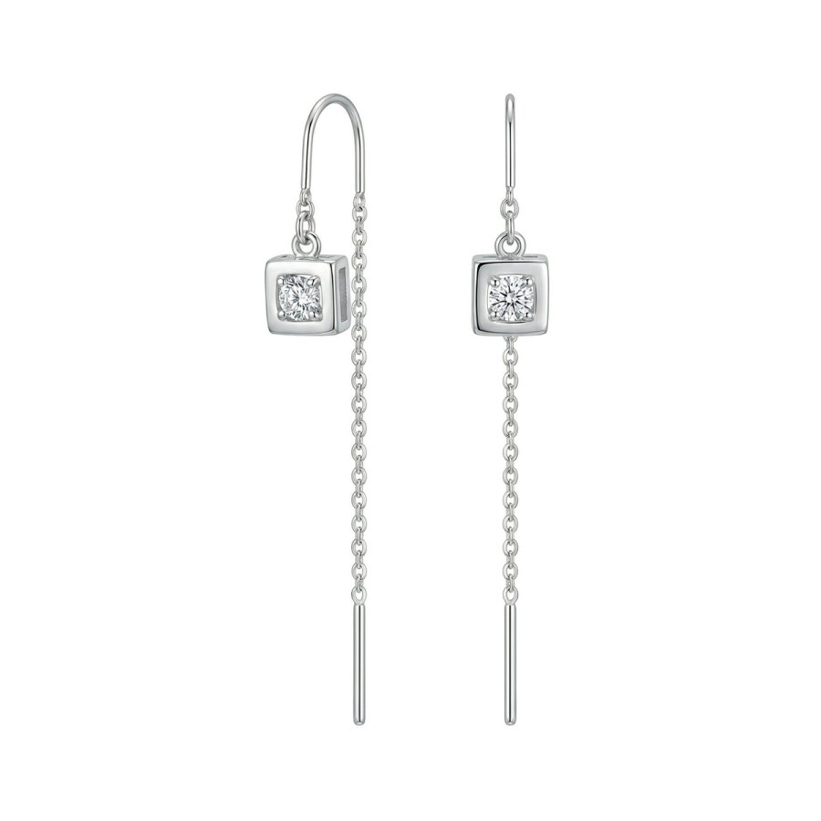 Серьги POKROVSKY - Серебро 925, Фианит (арт. 0222362-00775)