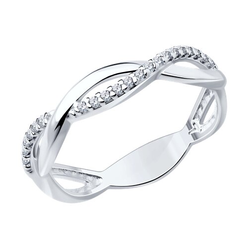 Кольцо SOKOLOV - Серебро 925, Фианит (арт. 94013713)