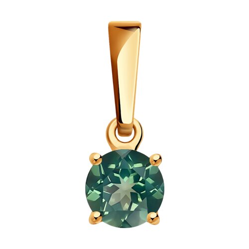 Подвеска SOKOLOV - Золото 585, Топаз (арт. 732902)