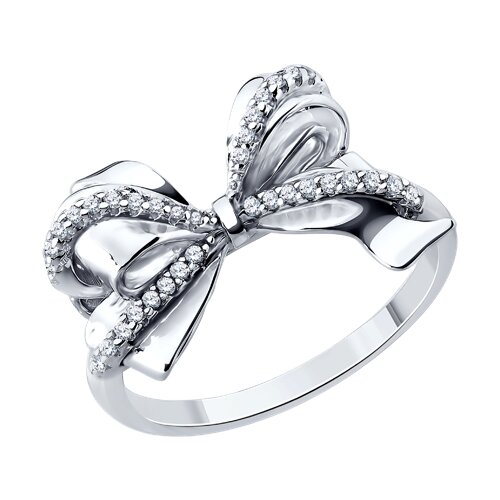 Кольцо SOKOLOV - Серебро 925, Фианит (арт. 94014885-91)