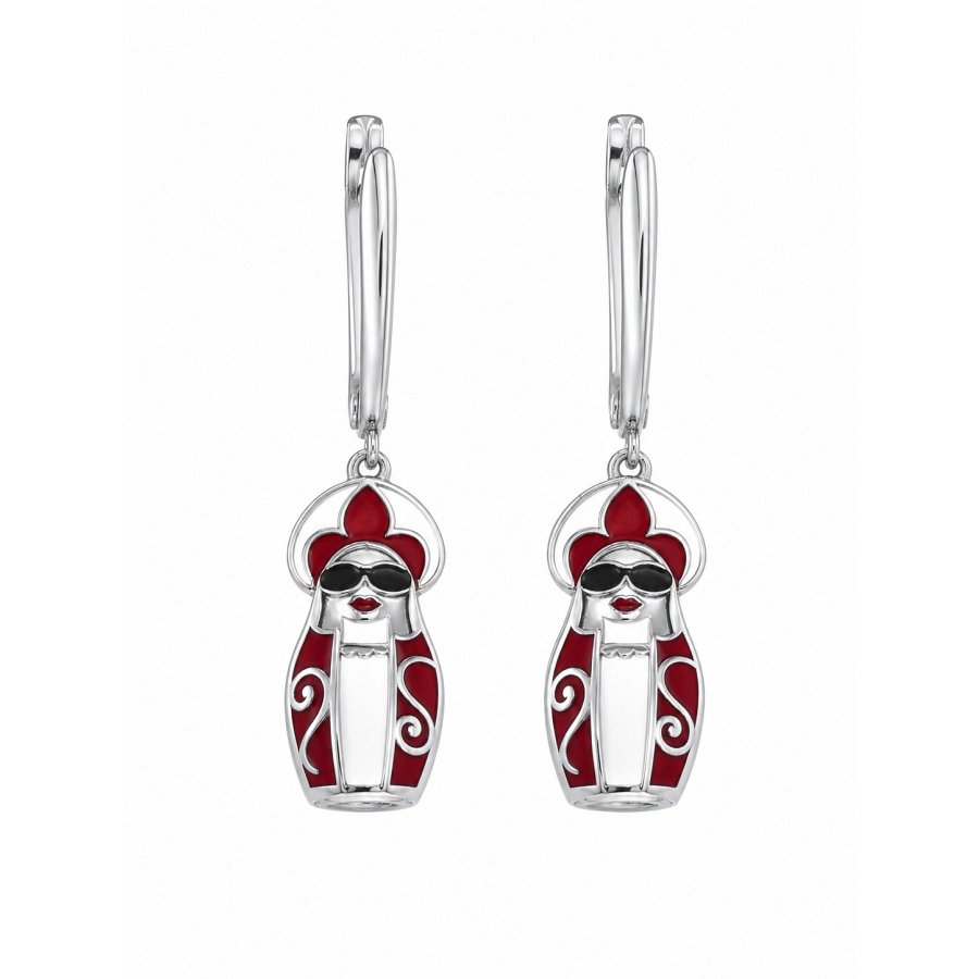 Серьги POKROVSKY - Серебро 925, Эмаль (арт. 0202491Л06145)