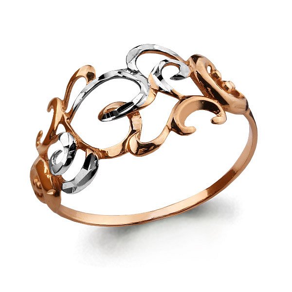 Кольцо Аквамарин - Золото 375 (арт. 54315.8)