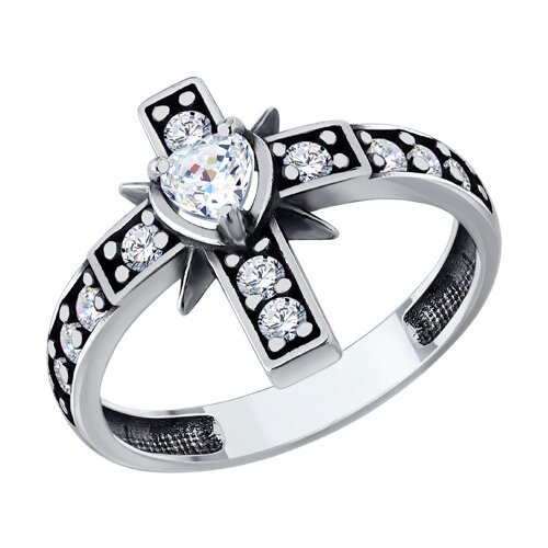 Кольцо Diamant - Серебро 925, Фианит (арт. 95-110-02429-1)